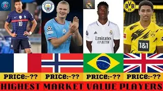 Top 10 Highest Market Value Football Player In The World 2023