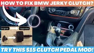 HOW TO FIX BMW JERKY CLUTCH?