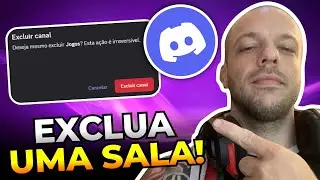 Como EXCLUIR um CANAL de um SERVIDOR no DISCORD