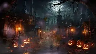 Spooky Halloween Night 🎃 | Haunted Fall Evening 🍂