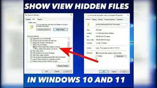 How To View Hidden Files And Folders In Windows