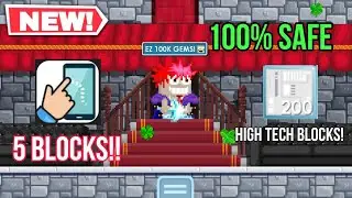 Auto Clicker For Growtopia 2023! 5 Blocks High Tech (100% Safe) (Android & iOs)