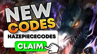 Haze Piece FREE Codes! Race Spins, Gems & MORE! (May 2024)