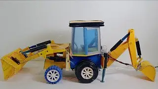 how to make remote control JCB / पानी से चलने वाली JCB /how to make excavator