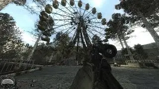 Прогулка по Чернобылю. Припять. ЧАЭС. В Игре Stalker Тень Чернобыля