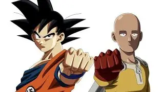 Goku🐉 vs saitama 👊 #dragonball #onepunchman