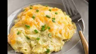 Cheesy Make Ahead Mashed Potatoes Recipe