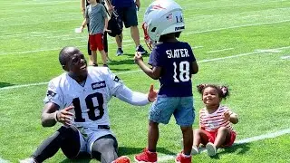 Matthew Slater wife and kids support his retirement