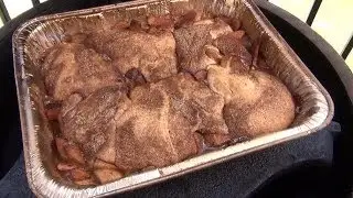 Smoked Apple Cobbler on the Big Green Egg