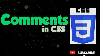Comments in CSS | How to comment in css 