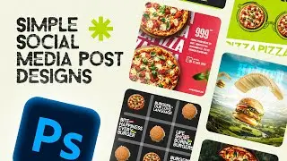 Social Media Post Designs 2025 | Fazle Rabbi Sarkar | Photoshop Tutorial