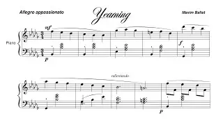 Allegro Appassionato – Yearning (Original Piano Composition, Written at 16)