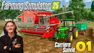 DÉBUT DE L'AVENTURE SUR FARMING SIMULATOR 25 ! Carrière Suivie #1