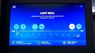 Airbus A350 Finnair Entertainment System Business Class - WiFi