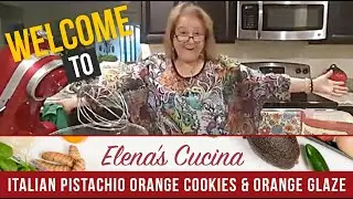Healthy Organic Italian Ricotta Orange Pistachio Cookie