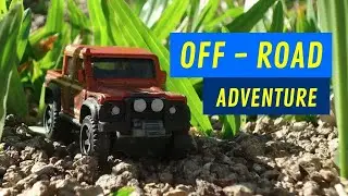 [ STOP MOTION ]  Diecast Adventure in the Garden  | Stop Motion Video