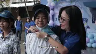 Perbaikan Toilet Sekolah Bersama Softex Beary Cool dan Alfamart