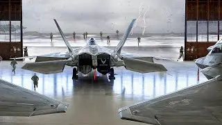 How US Hides & Protects its Advanced Fighter Jets from Scary Storms