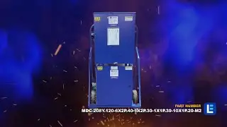 Mobile Power Distribution - 208Y/240V 3PH - 100A MCB Panel - Hubbell (10) 5-20R DPLX - N3R