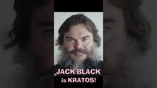 I drew JACK BLACK as KRATOS from God Of War!