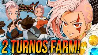 GIGANTES RAGNAROK BOSS!! 📈 *2 TURNOS* EXTREMO MEJORES EQUIPOS! 🙂 | Seven Deadly Sins: Grand Cross