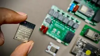 Making ESP32 projects smaller😱🤩 | How to program ESP32 Chip using ESP32 Board