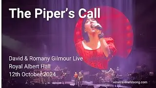The Piper's Call - David & Romany Gilmour Live in London