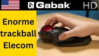 TrackBall Elecom M-HT1DRBK review remplaza tu mouse - GabakTech