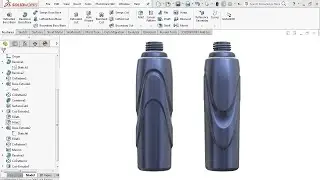 Surface Modeling - Plastic Bottle