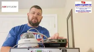 Networking a Hikvision IP Camera to NVR Using A External PoE Switch