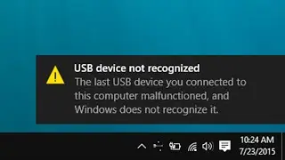 How To Fix USB Device Not Recognized in Windows 10