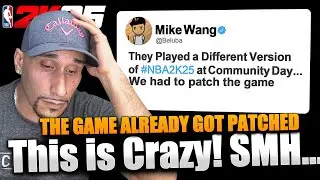 NBA 2K25 FIRST PATCH ALREADY SMH...| NBA 2K25 NEWS UPDATE