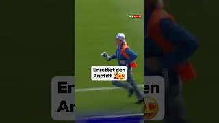 He saves the kickoff with a zip tie! 😍🔥