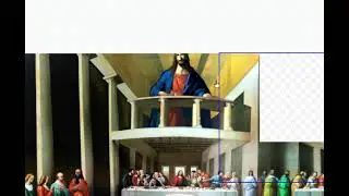 FINALLY we can see what the REST of the Upper Room looked like. Thank you DALL-E 2's new Outpainting