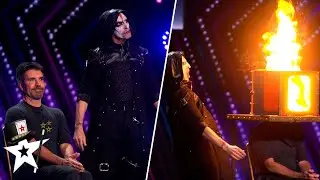 Simon Cowell is SET ON FIRE on Britain's Got Talent!