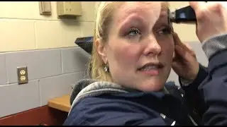 I Made My Coach Shave Her Eyebrows (Eyebrow Challenge)