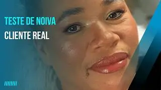 Maquiagem de Noiva, Cliente real.