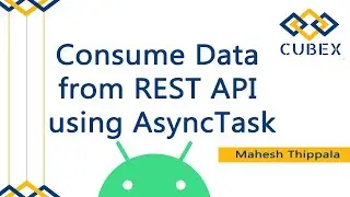 Consume data from REST API using AsyncTask in Android