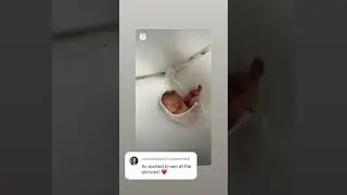 One week, baby boy in the studio