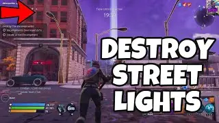 DESTROY STREET LIGHTS | TWAS THE NIGHT BEFORE TUESDAY | FORTNITE SAVE THE WORLD