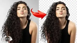 PHOTOSHOPDA ORQA FONNI OLIB TASHLASH