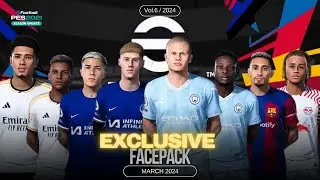 Exclusive Facepack Vol.6 Efootball Pes 2021& Footballlife 2024 (SIDER&CPK) PC