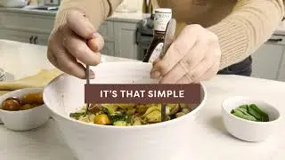 Balsamic Tortellini Caprese Pasta