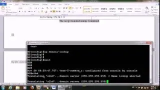 اعداد DNS على راوتر سيسكو