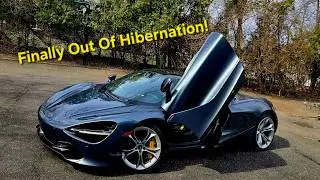 First drive of the year in the Mclaren 720s Spider!