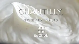 Como fazer Chantilly | Aprenda em 1 minuto
