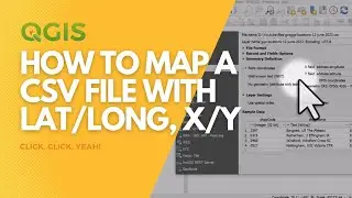How to map a csv file that has lat/long in QGIS