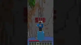 Minecraft but using dripleafs to kill this minecraft player... #shorts