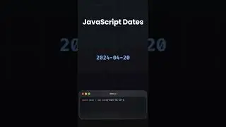 Javascript Dates | 