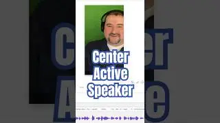 Center Active Speaker Effect in Descript Underlord | Tip 062 #descript #underlord #cristicotovan